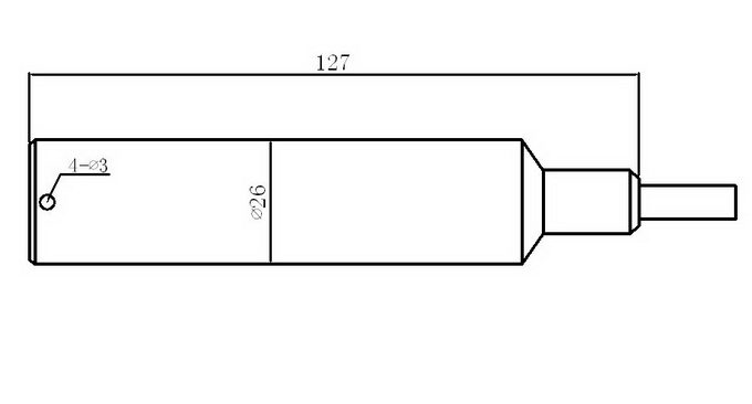 HDP601香蕉视频色在线观看传感器尺寸图