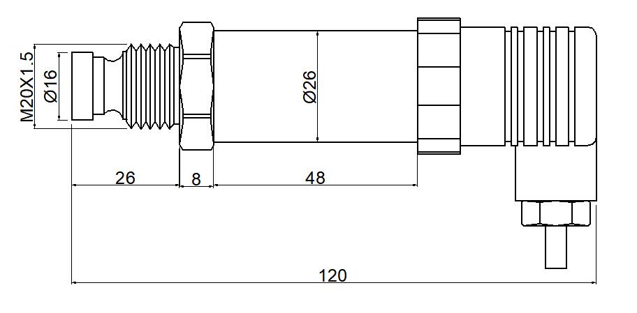 平膜香蕉视频成人在线传感器尺寸图 平膜香蕉视频成人在线传感器尺寸图