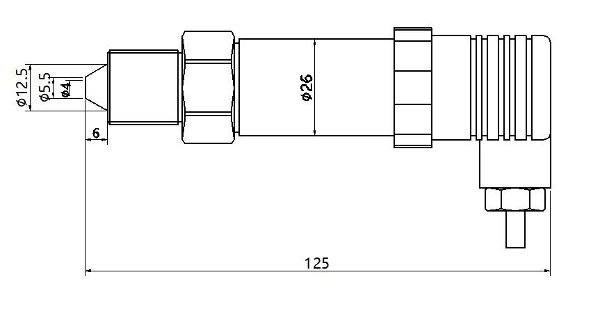 高压香蕉视频成人在线传感器尺寸图 高压香蕉视频成人在线传感器尺寸图